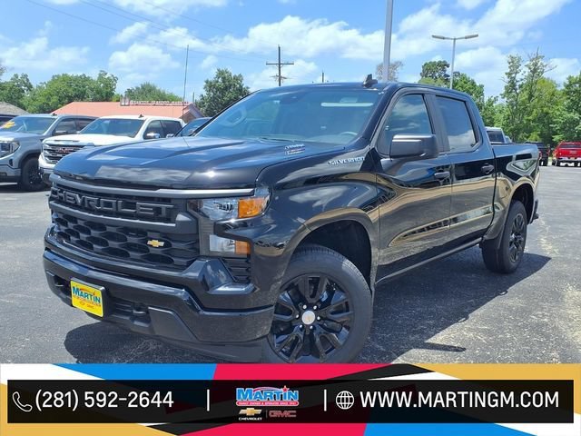 New 2026 Chevrolet Silverado 1500 Custom Rear Wheel Drive Crew Cab
