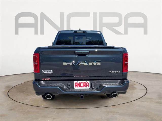 New 2026 Forged Blue Metallic Exterior Paint RAM Limited Longhorn image 9