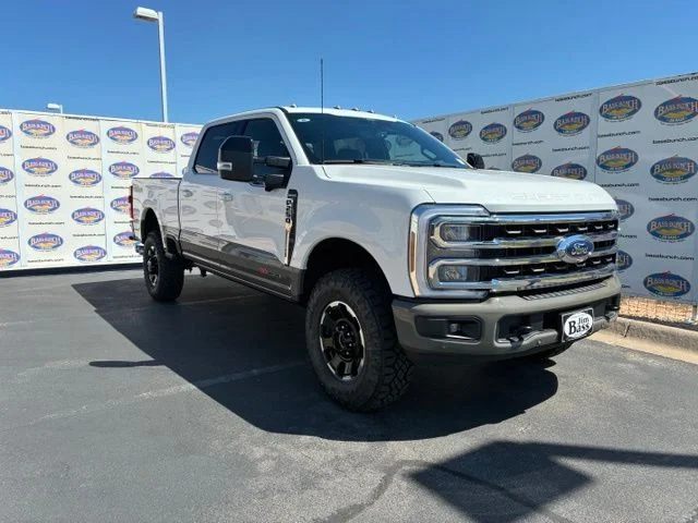 New 2026 Star White Metallic Tri-Coat Ford King Ranch image 2