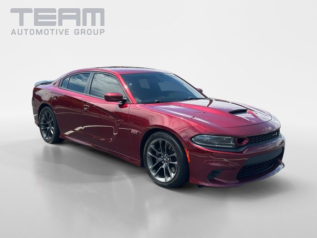 Certified Used 2022 Red Dodge R T Scat Pack image 1