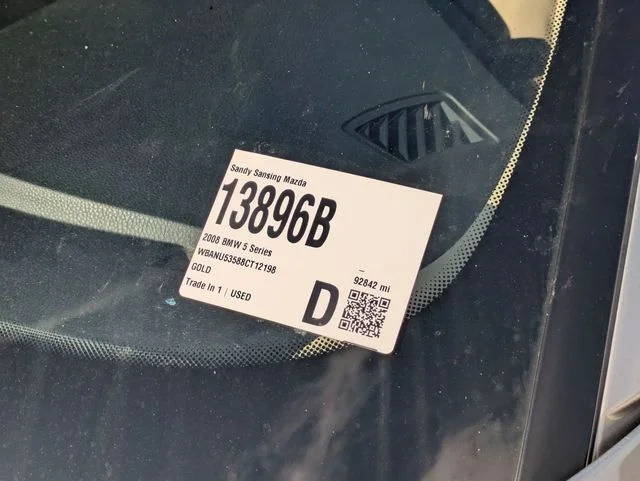 Used 2008 Silver BMW 528i image 6