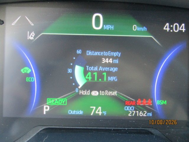 Used 2025 Midnight Black Metallic Toyota XLE Premium image 12