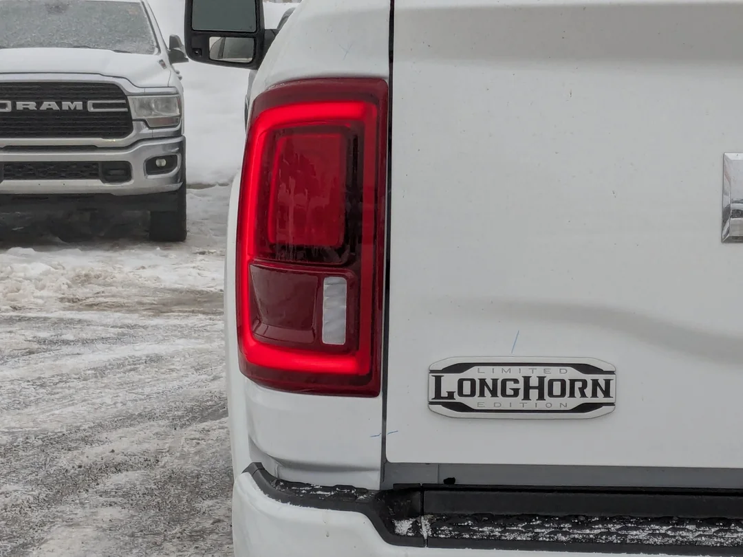New 2026 White RAM Limited Longhorn - - Bison Brown Premium Leather - Longhorn Level 1 Equip - 5th W & Gn Prep & More! image 11