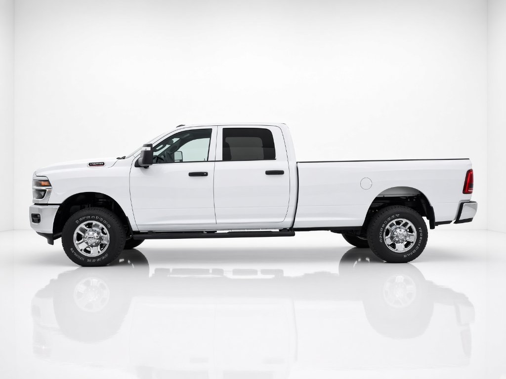 New 2026 Bright White Clear-Coat Exterior Paint RAM Tradesman image 5