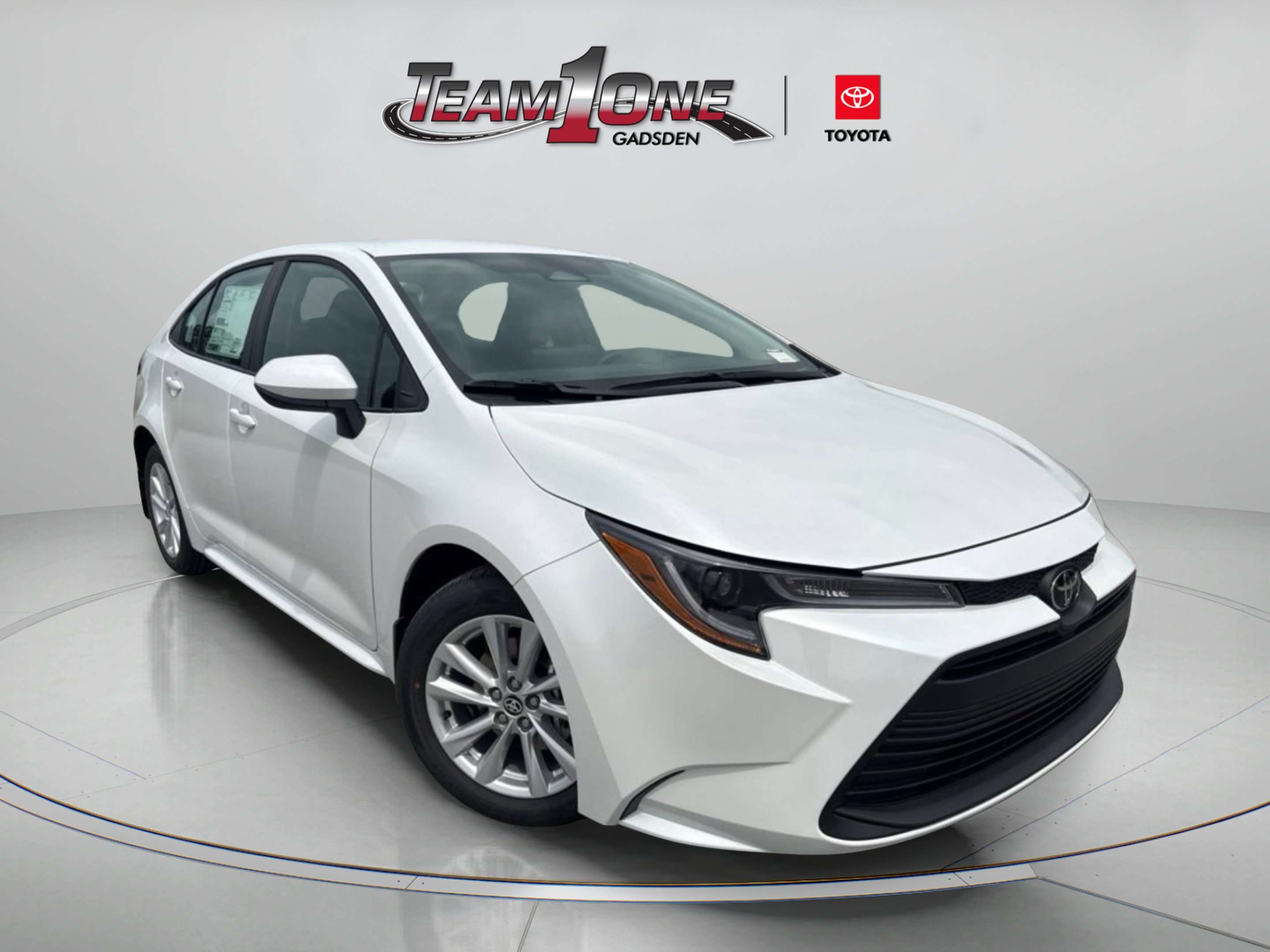 New 2026 Wind Chill Pearl Toyota LE image 1