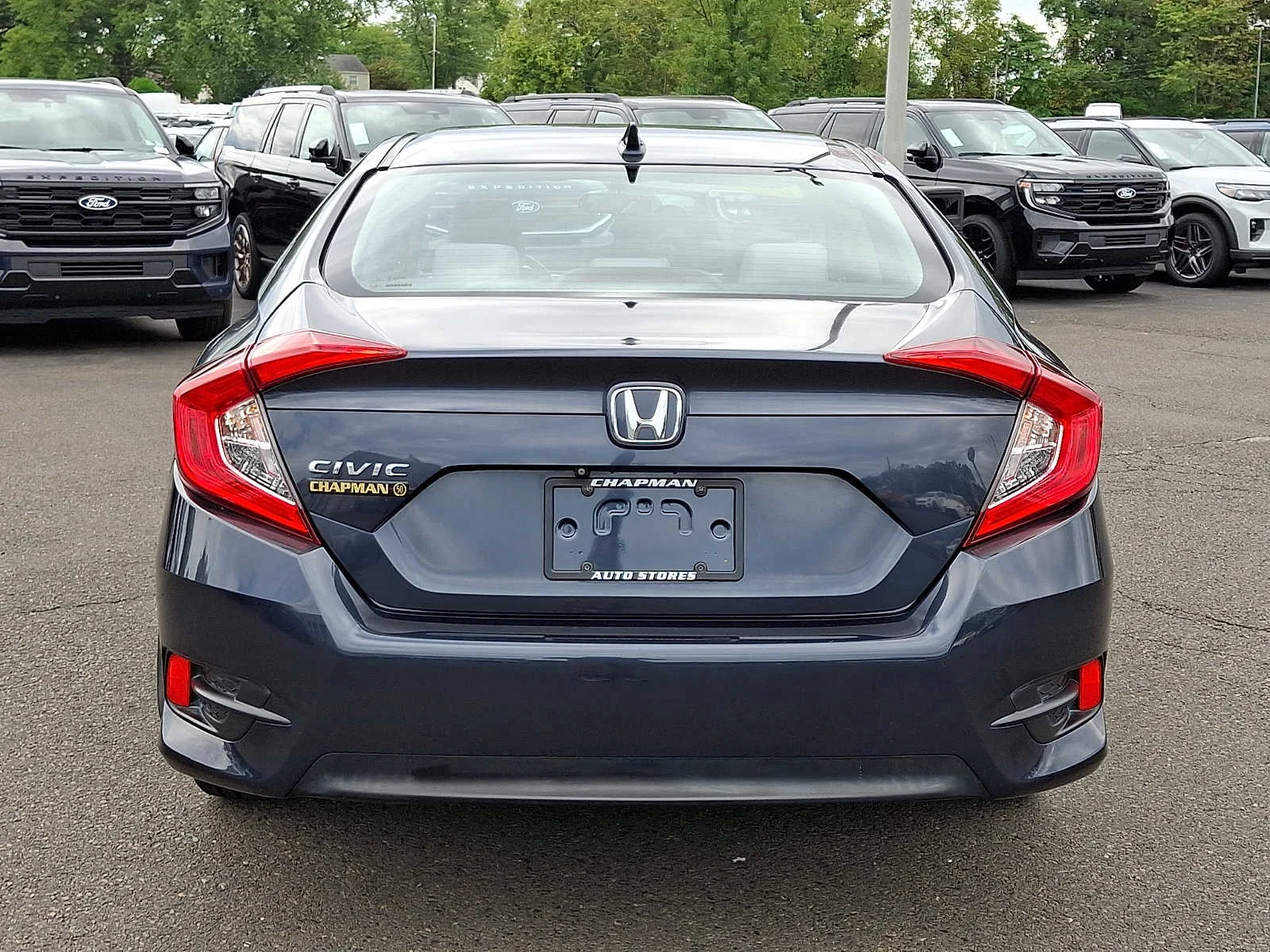 Used 2017 Modern Steel Metallic Honda EX image 5