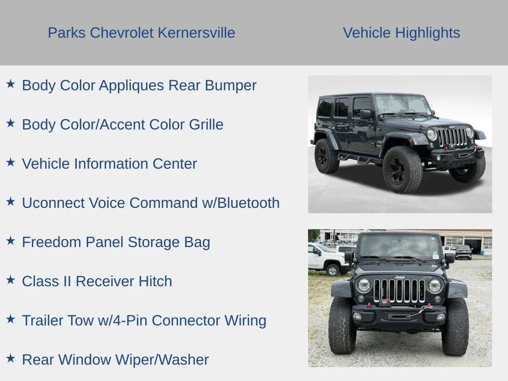 Used 2017 Black Jeep Unlimited Sahara image 21