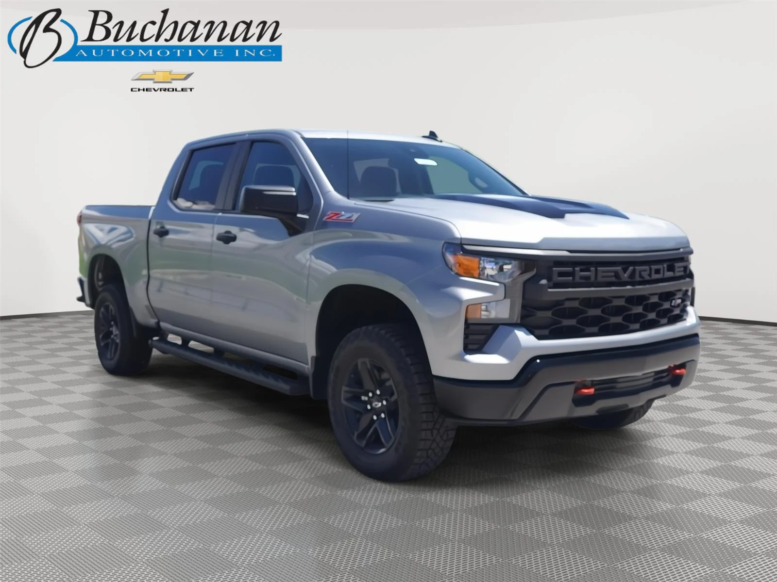 New 2026 Sterling Gray Metallic Chevrolet Custom Trail Boss image 1