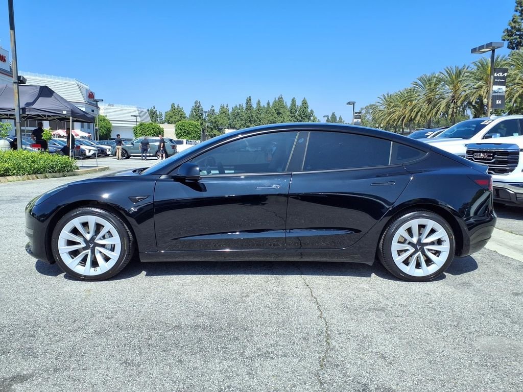 Used 2022 Tesla Model 3 Base with VIN 5YJ3E1EA6NF374255 for sale in Cerritos, CA