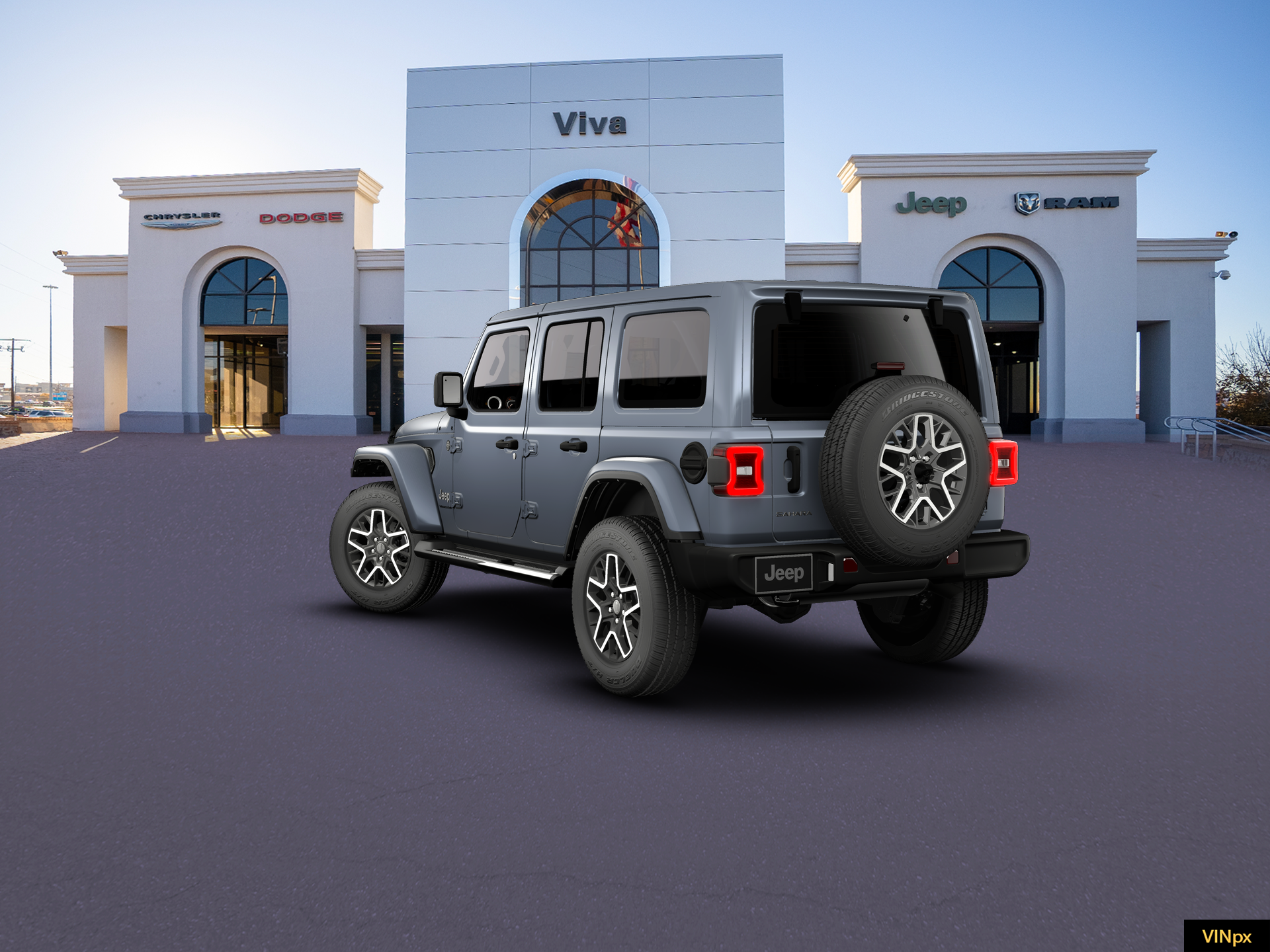 New 2026 Anvil Clear-Coat Exterior Paint Jeep Sahara image 5