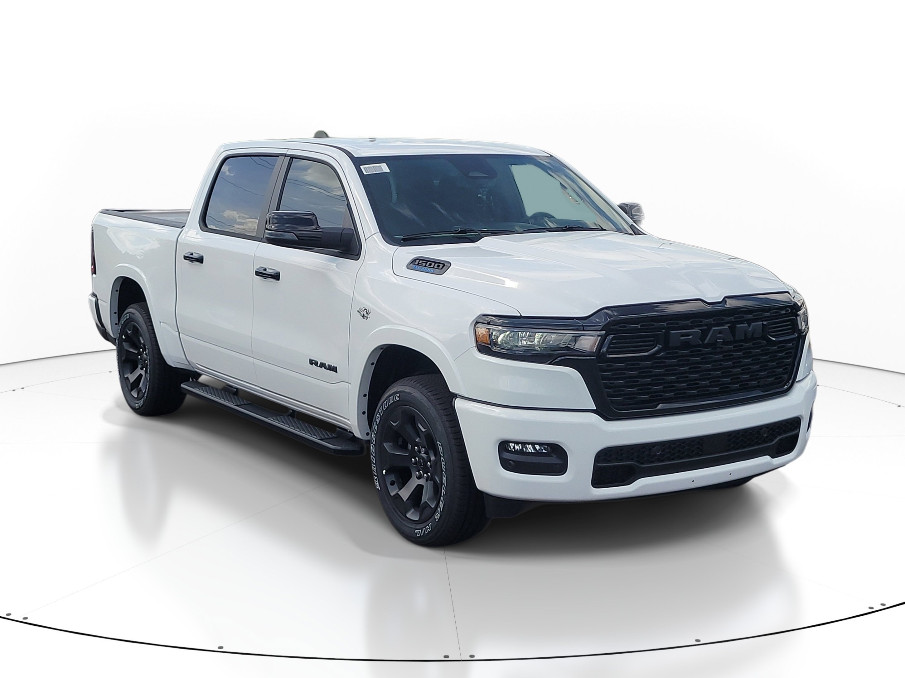 New 2026 Bright White Clear-Coat Exterior Paint RAM Big Horn image 2