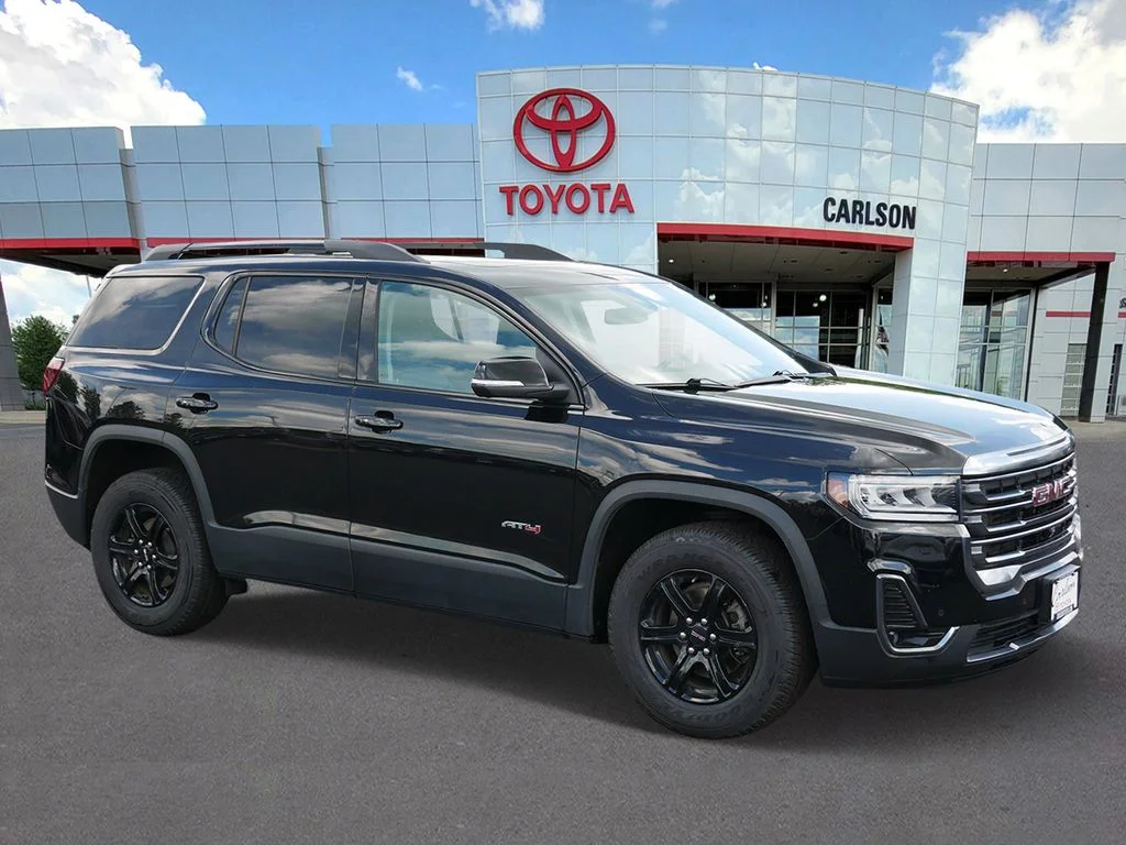 Used 2023 GMC Acadia AT4 with VIN 1GKKNLLS9PZ206811 for sale in Minneapolis, Minnesota