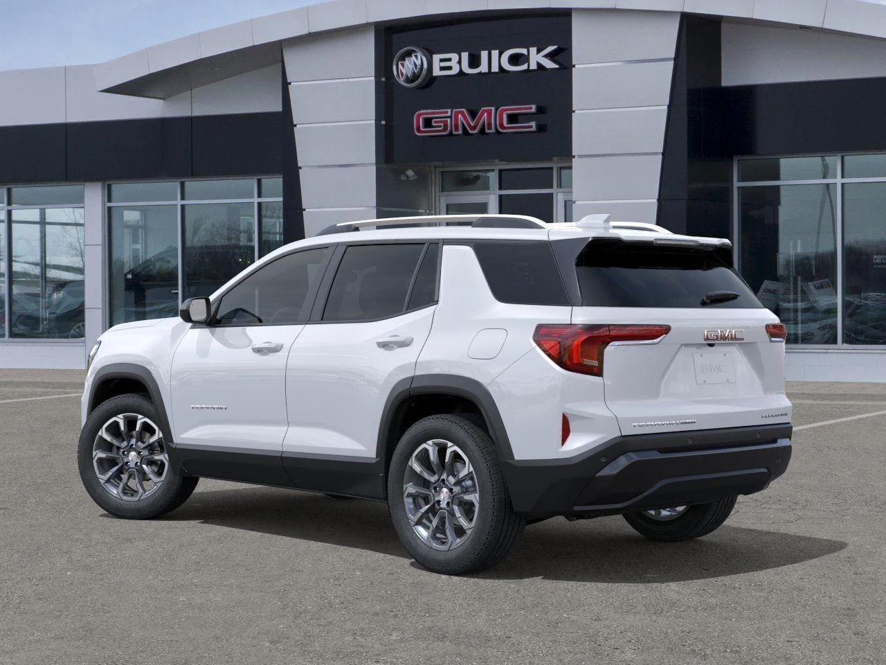 New 2027 Summit White GMC AWD Elevation image 3