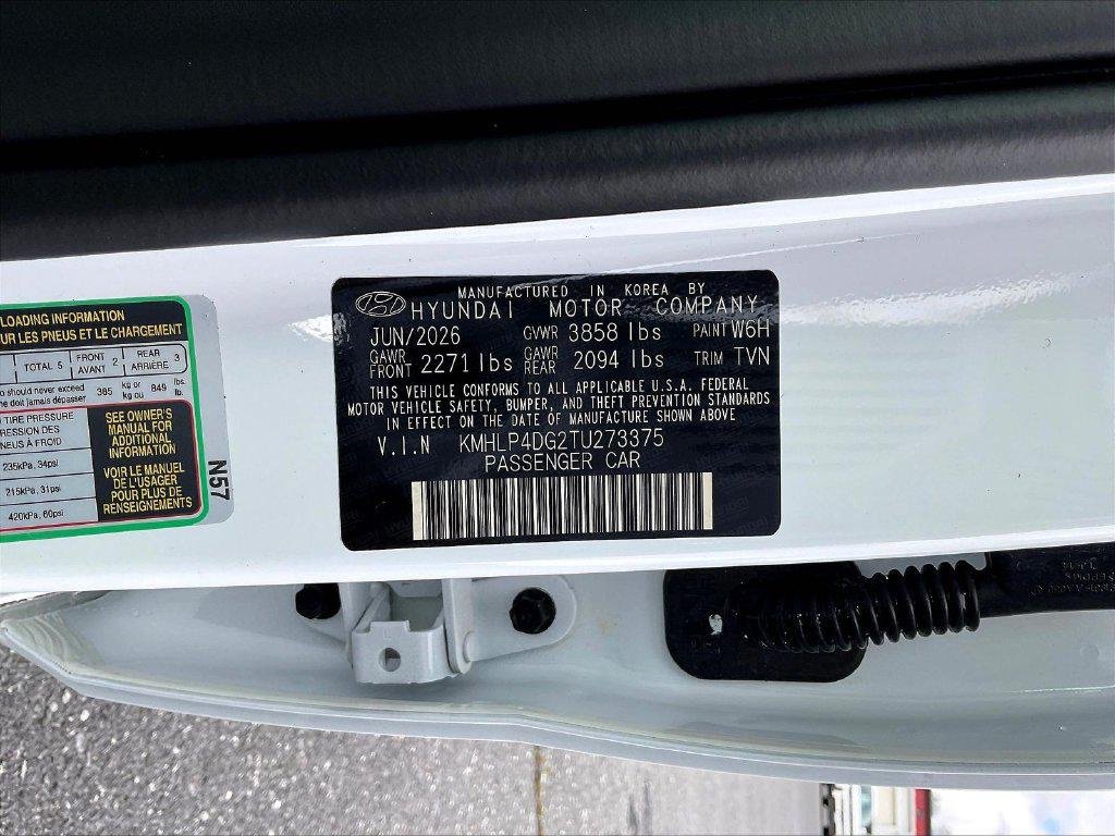 New 2026 White Hyundai Limited image 21