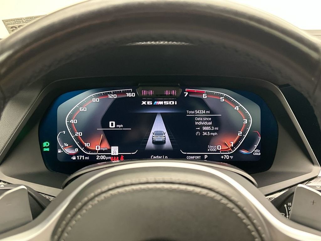 Used 2021 White Metallic BMW M50i image 31