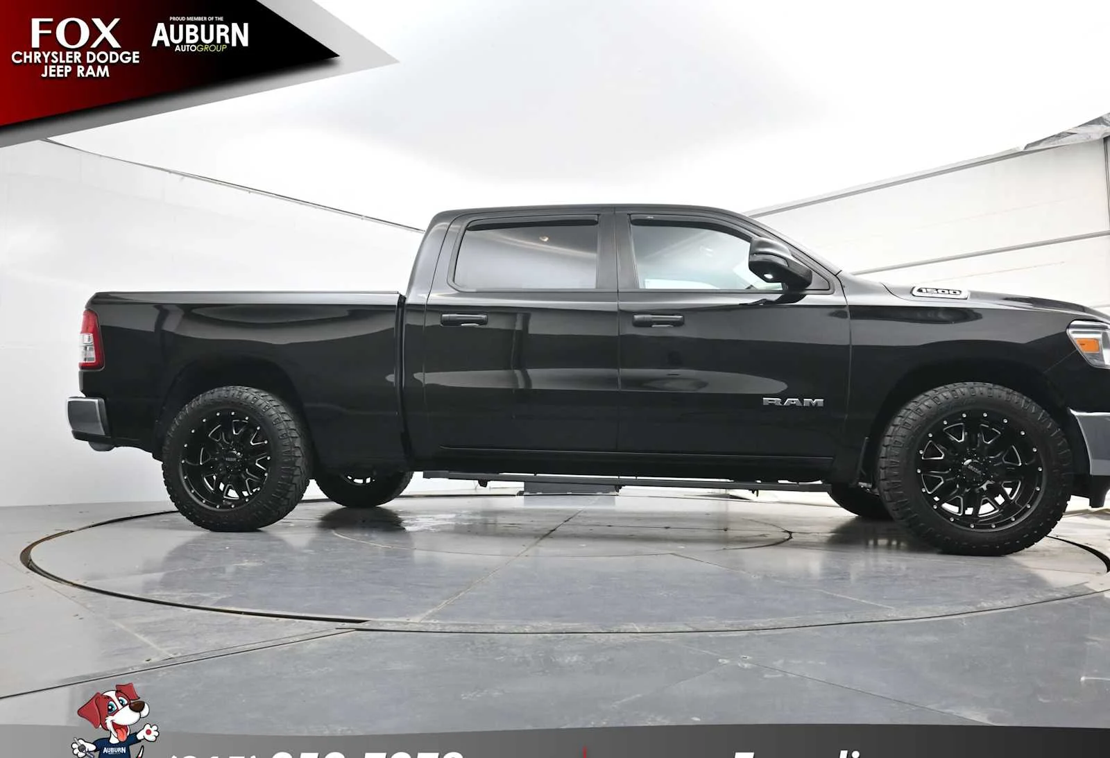 Used 2023 Diamond Black Crystal Pearlcoat Ram Big Horn image 34