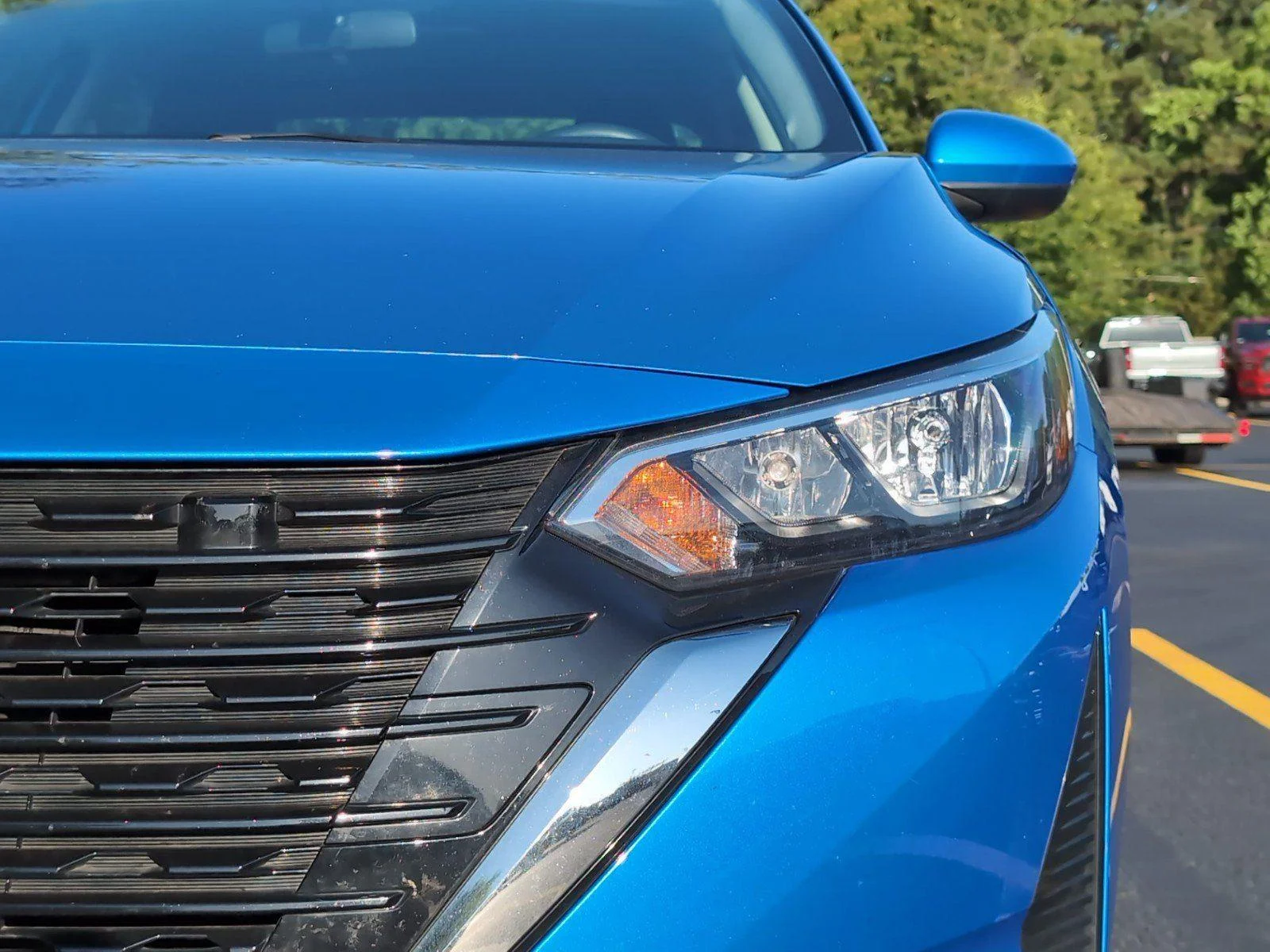 Used 2024 Electric Blue Metallic Nissan SV image 12