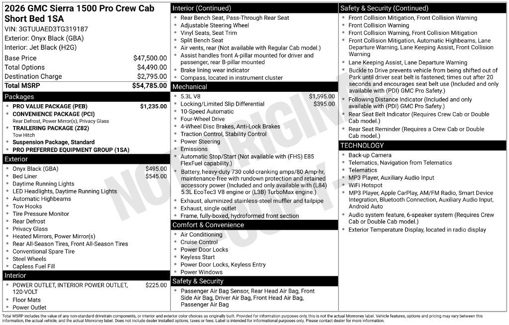 2026 GMC Sierra 1500 Pro - Photo 21