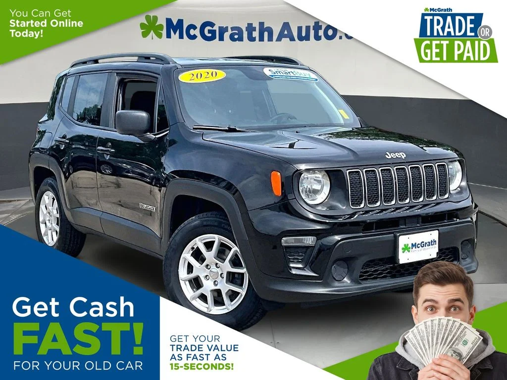 Used 2020 Black Jeep Sport image 1