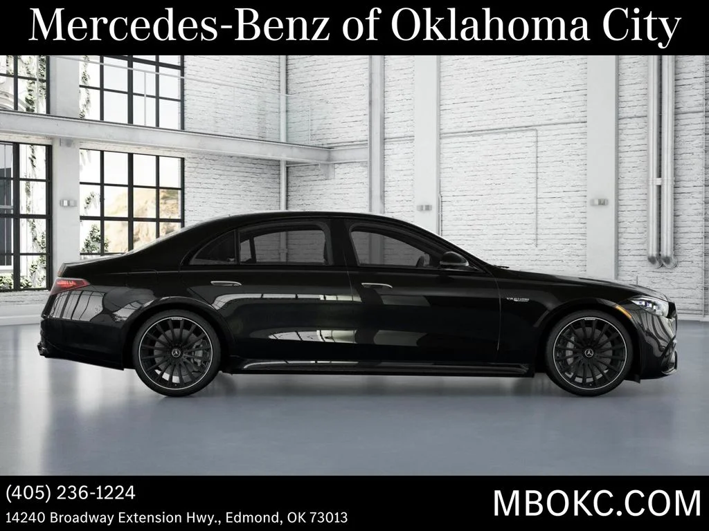 New 2026 Obsidian Black Metallic Mercedes-Benz AMG® S 63 E 4MATIC® Sedan image 2