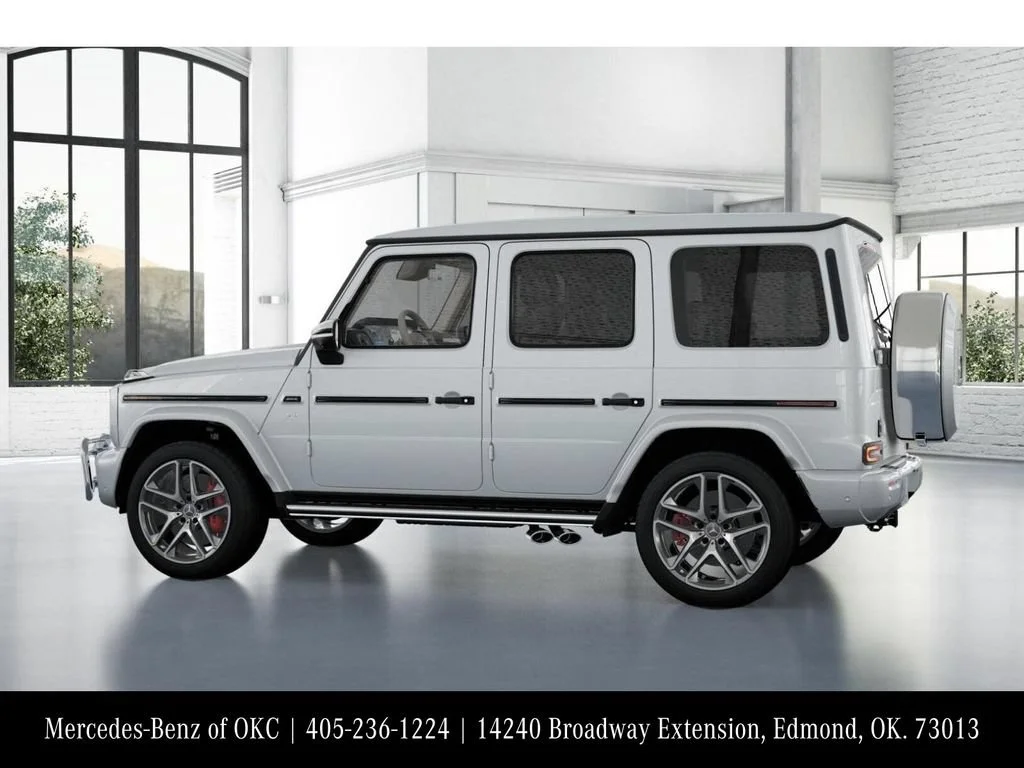New 2027 MANUFAKTUR Moonlight White Metallic Mercedes-Benz AMG® G 63 SUV image 74