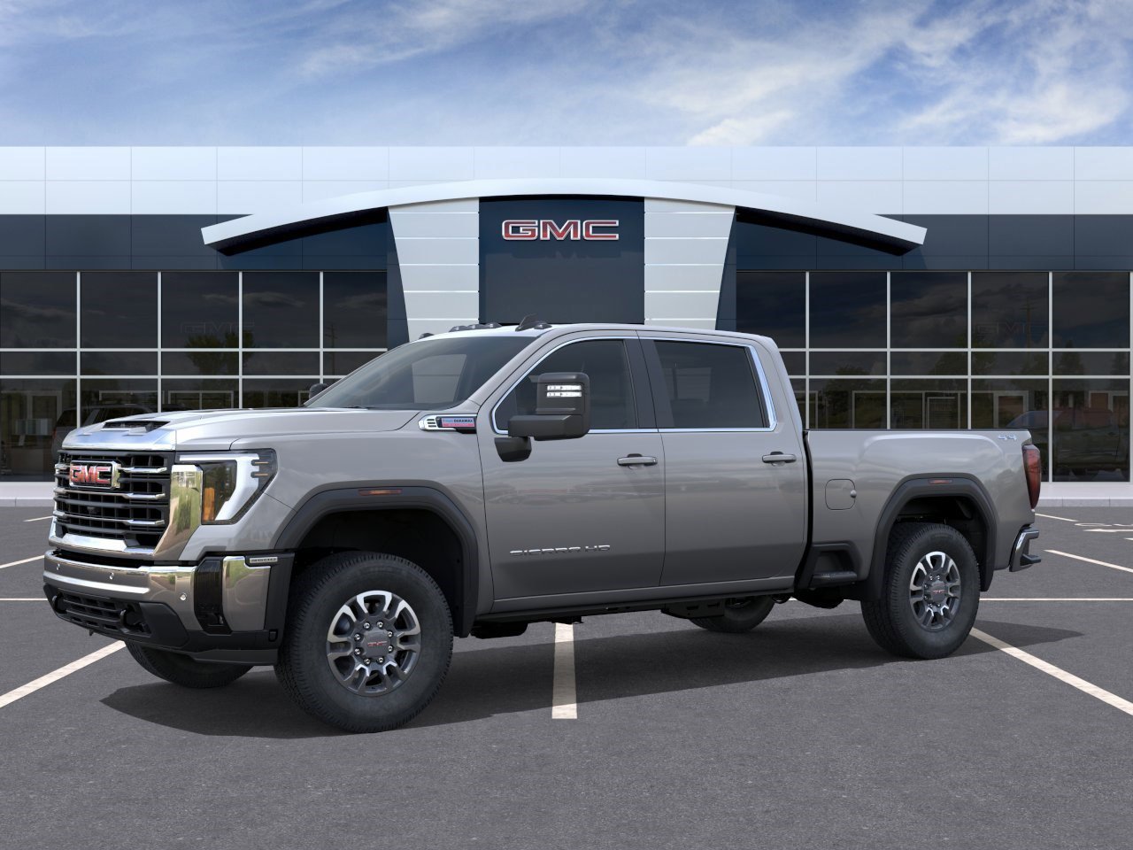 New 2026 Sterling Metallic GMC SLE image 2