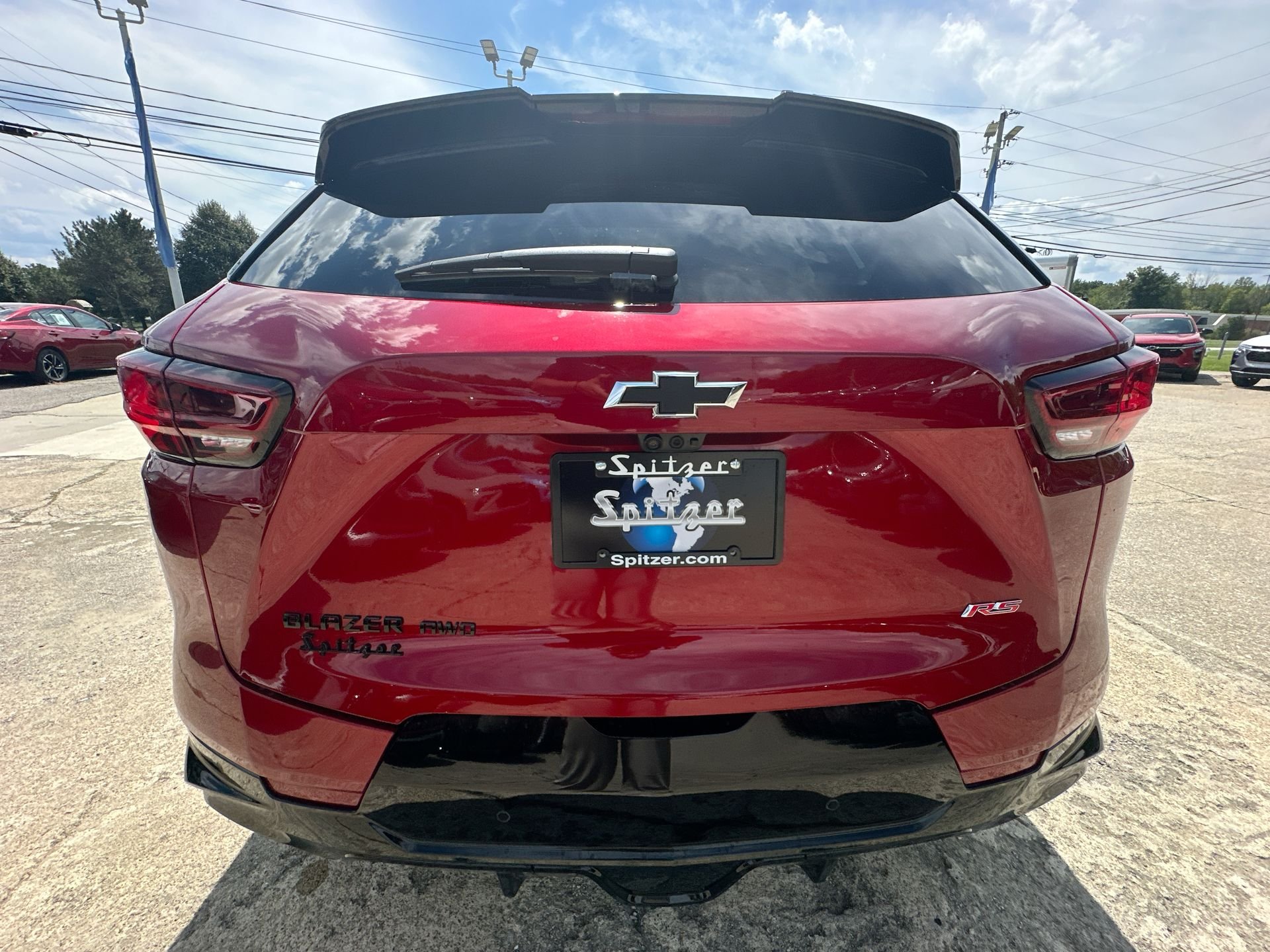 2026 Chevrolet Blazer RS Red at Spitzer Autoworld Chevy Buick GMC Cadillac