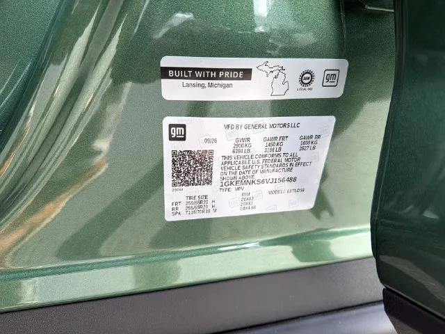 New 2027 Trailstone Green Metallic GMC Elevation image 33