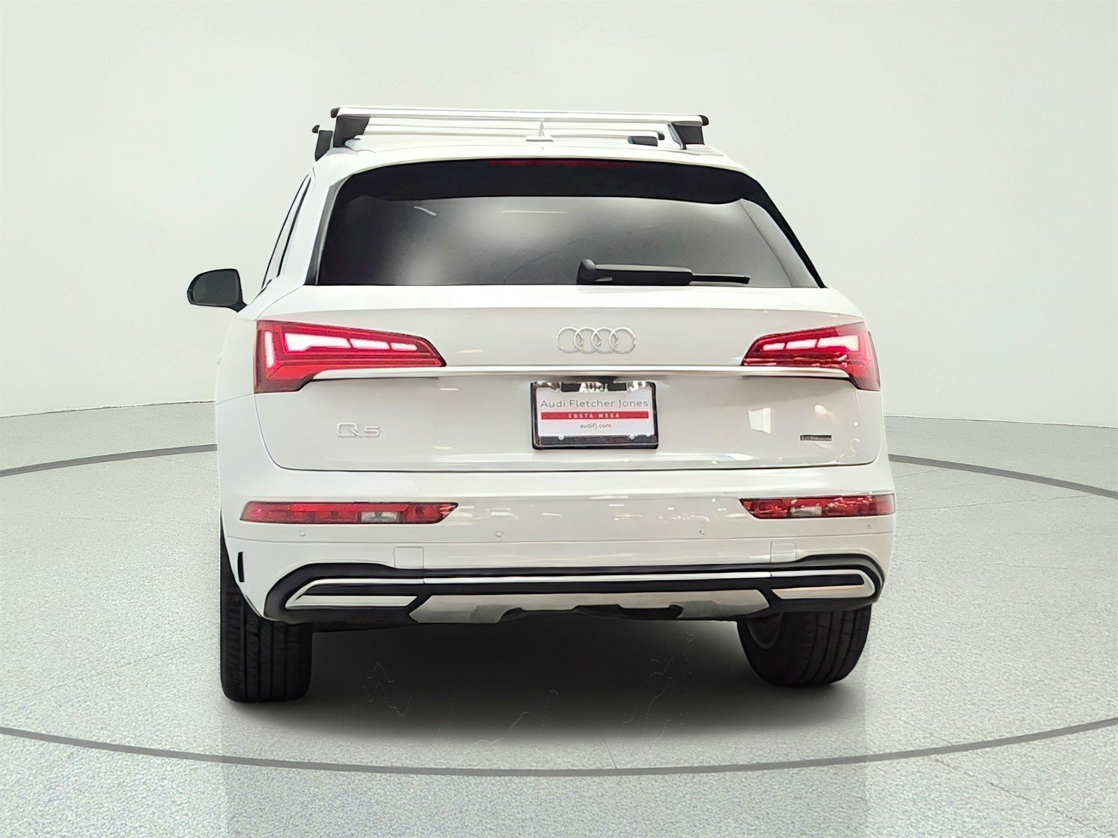 Used 2023 Glacier White Metallic Audi Premium image 6