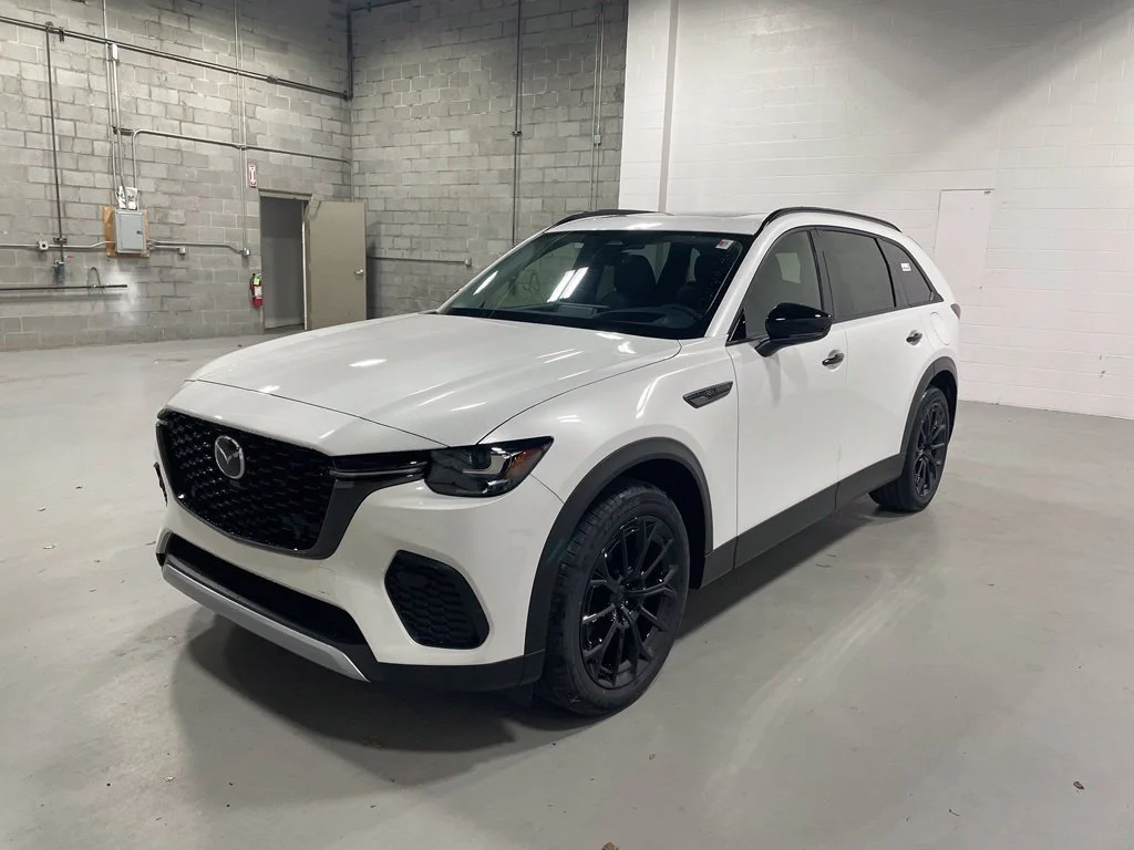 New 2026 Rhodium White Premium Mazda 3.3 Turbo Premium AWD image 1