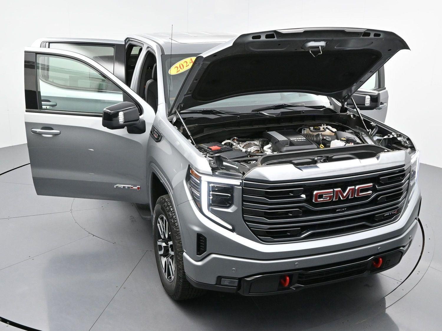 Used 2024 Sterling Metallic GMC AT4 image 45