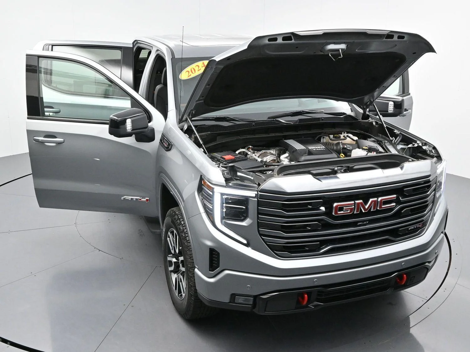 Used 2024 Sterling Metallic GMC AT4 image 45