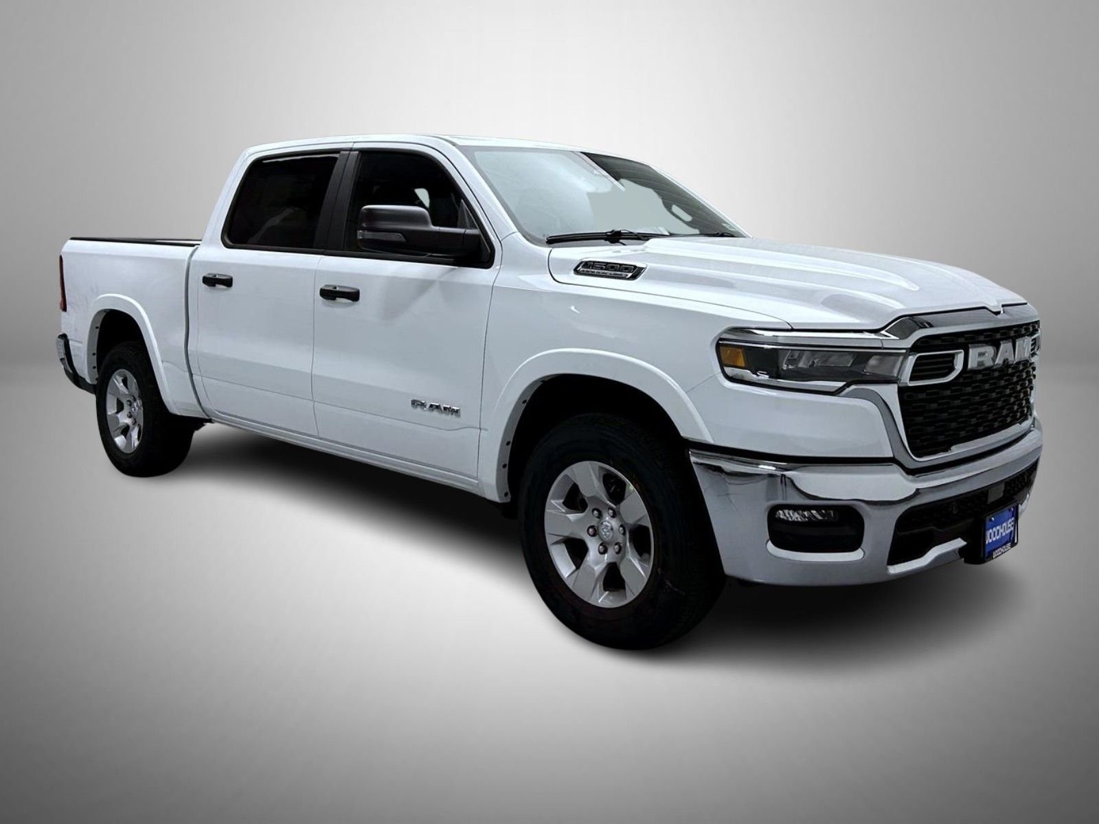 New 2026 Bright White Clear-Coat Exterior Paint RAM Big Horn/Lone Star image 3