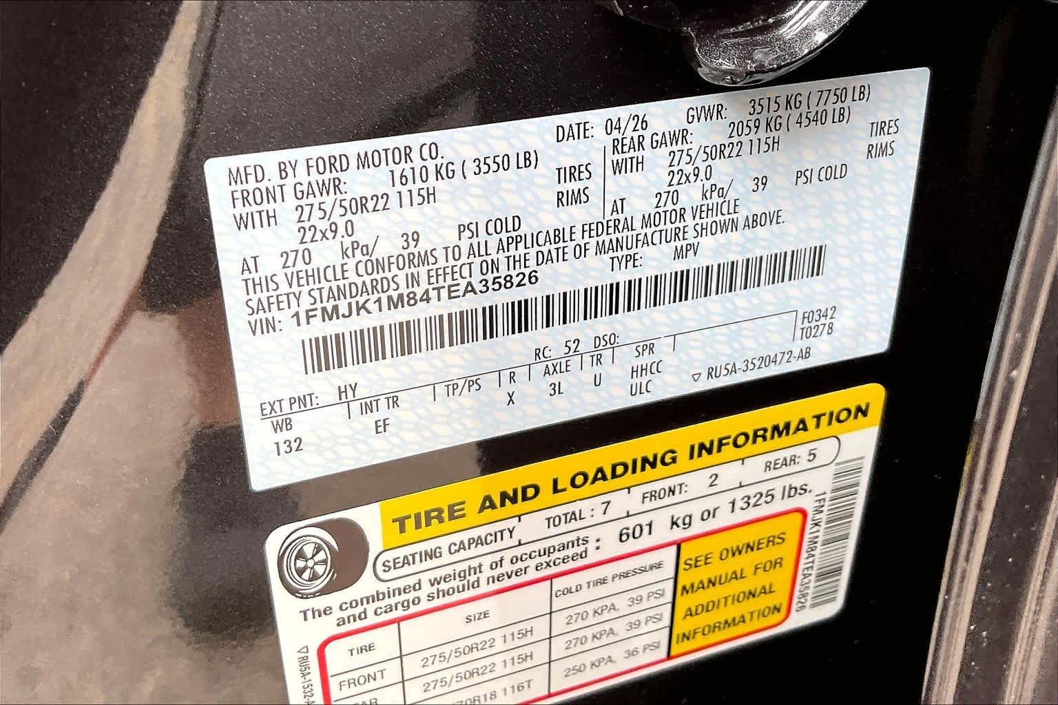 New 2026 Dark Matter Gray Metallic Ford MAX Platinum® image 20