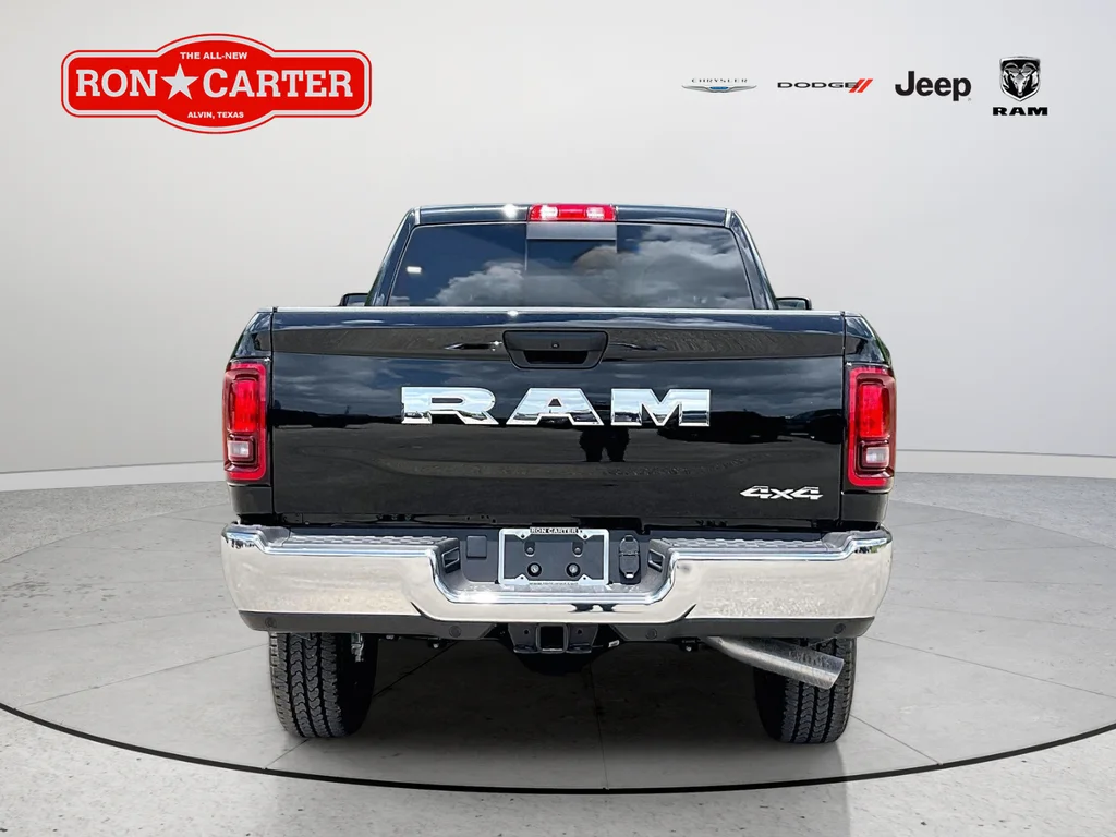 New 2026 Diamond Black Crystal Pearlcoat RAM Tradesman image 4