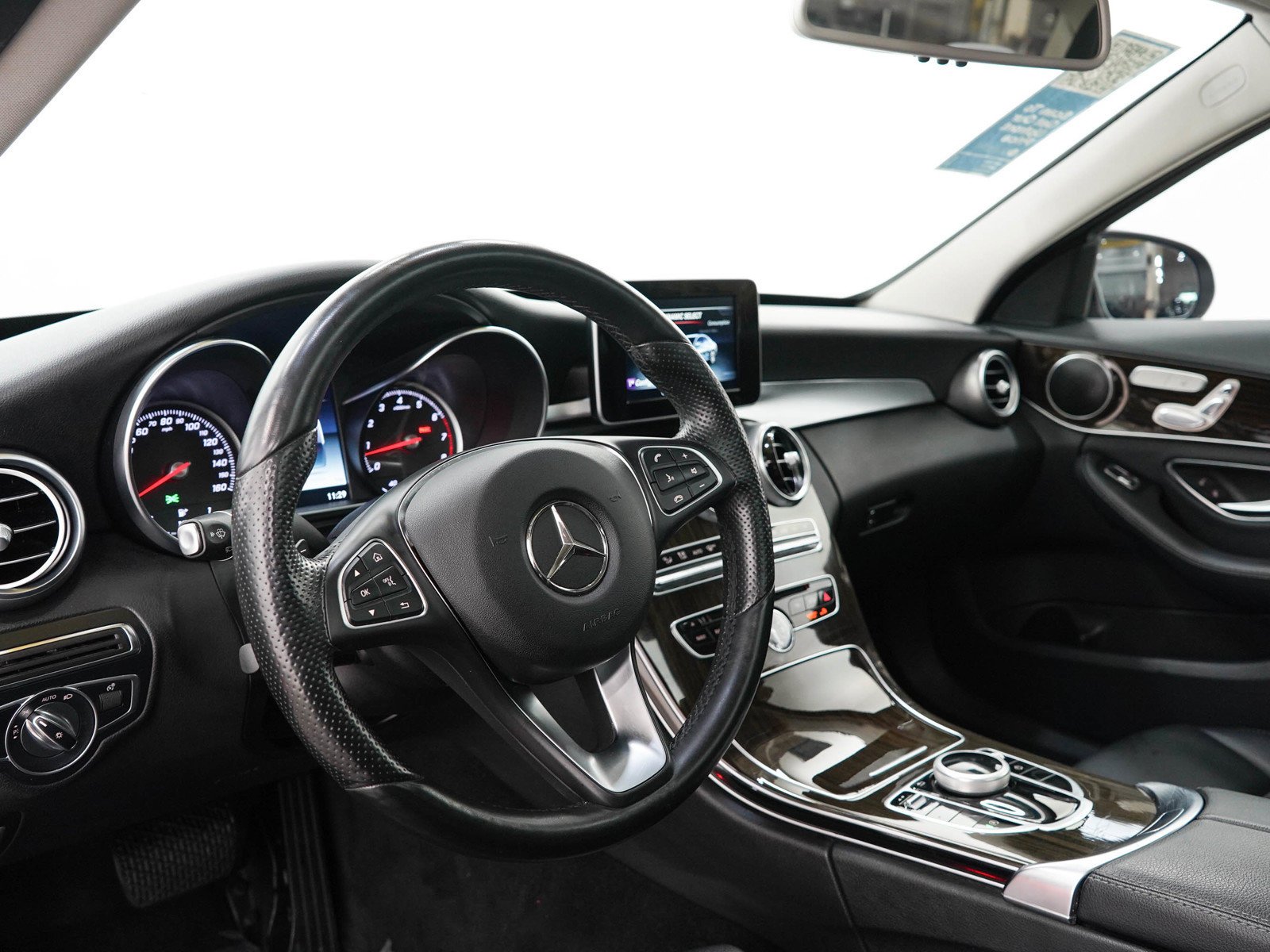 Used 2017 Black Mercedes-Benz C 300 image 23