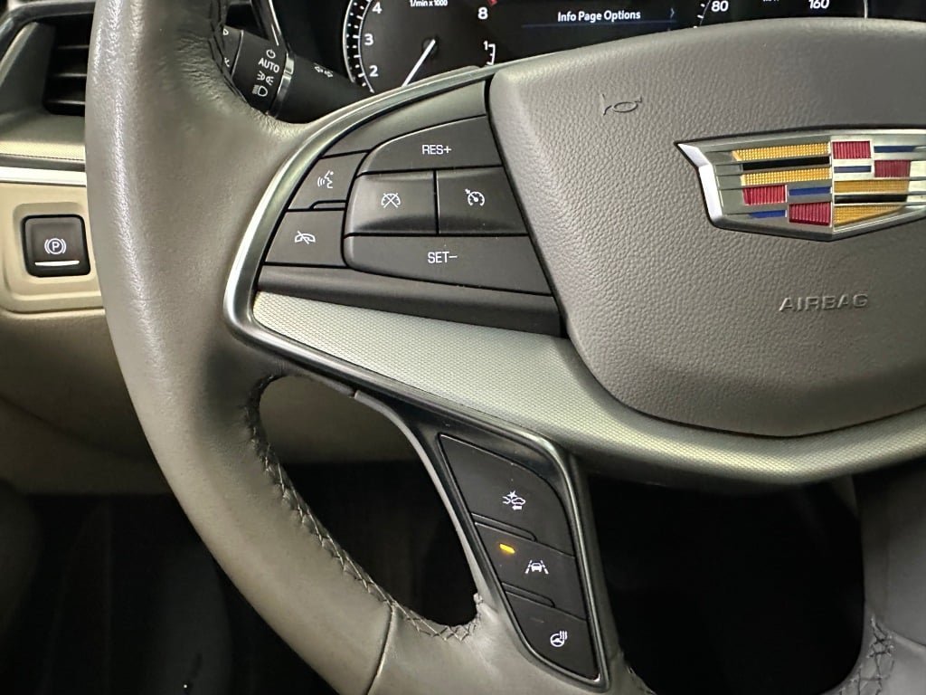 Used 2024 Crystal White Tricoat Cadillac Premium Luxury image 16