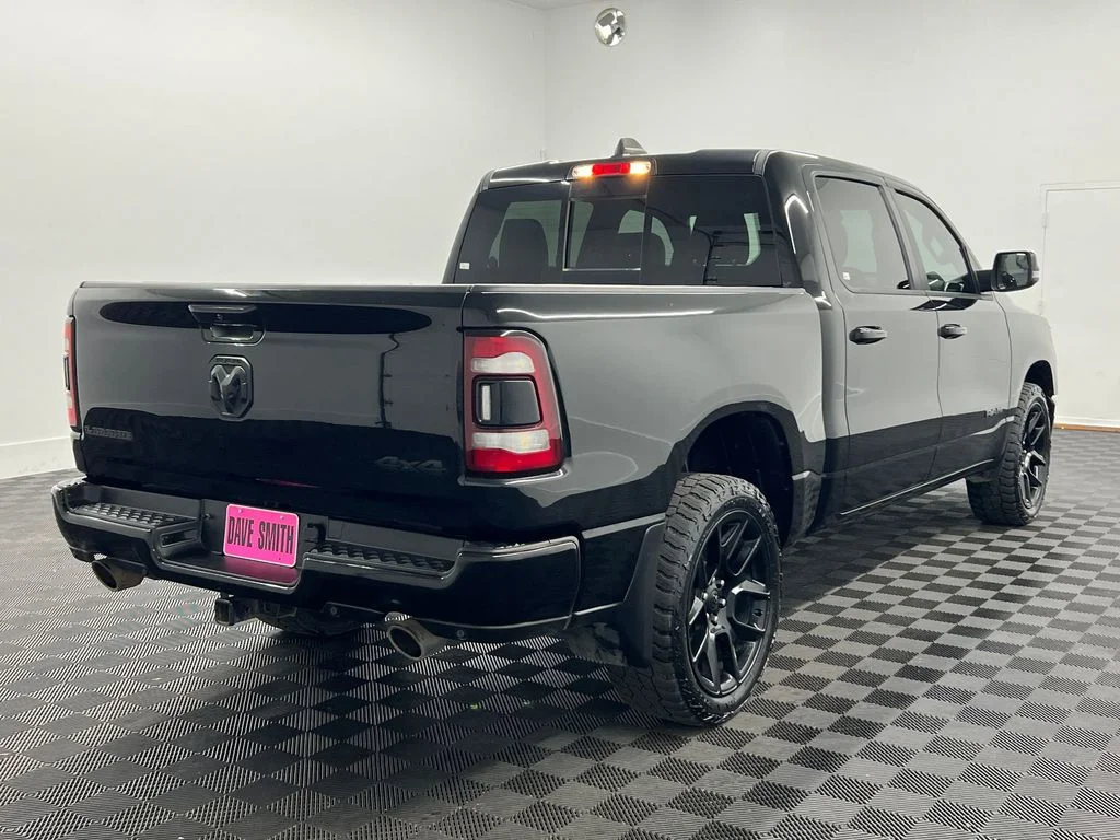 Certified Used 2024 Diamond Black Crystal Pearlcoat Ram Laramie image 9