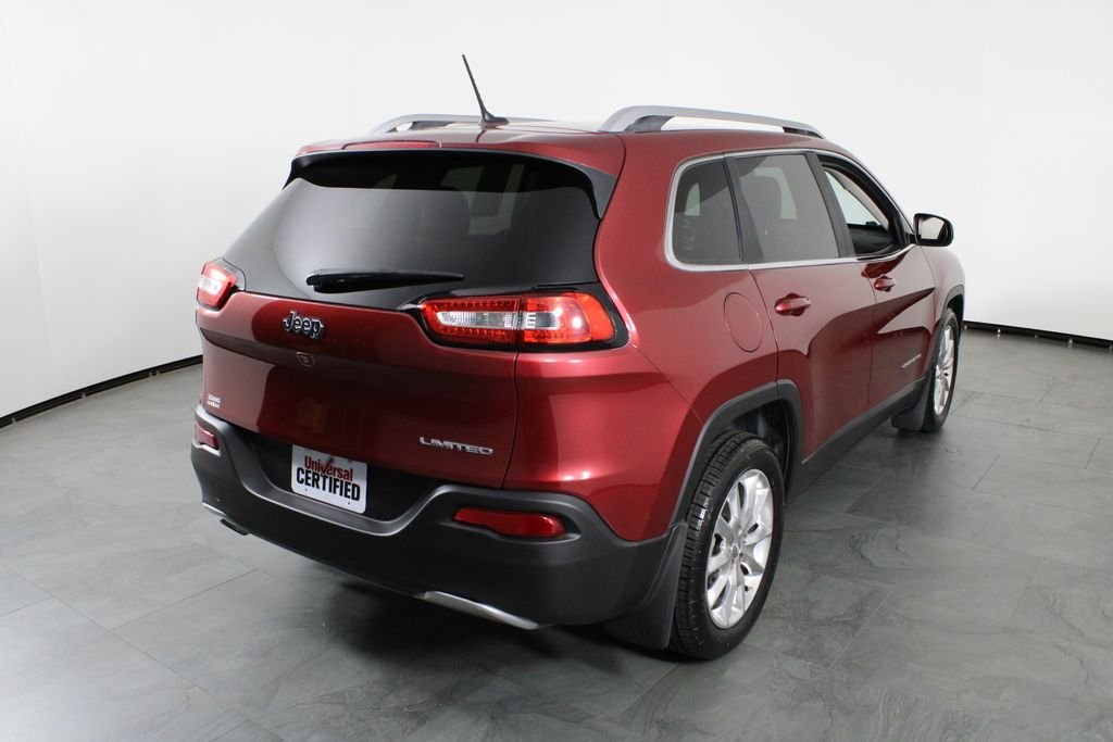 Used 2015 Red Jeep Limited image 14