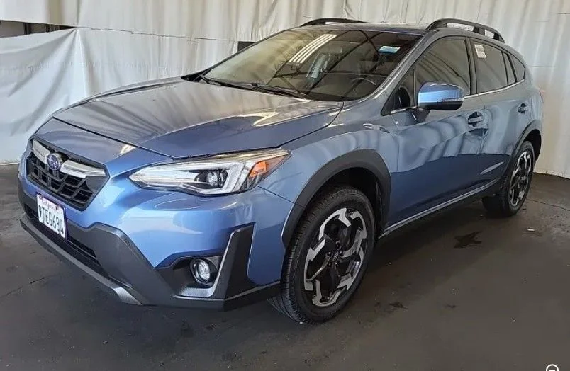 Used 2022 Blue Subaru Limited image 1
