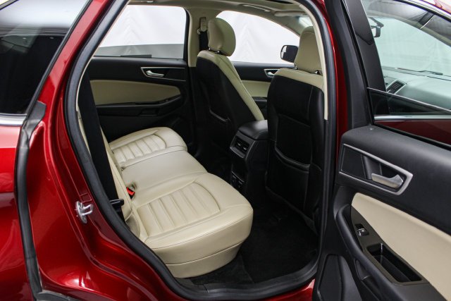 Certified Used 2018 Ruby Red Metallic Ford SEL image 13