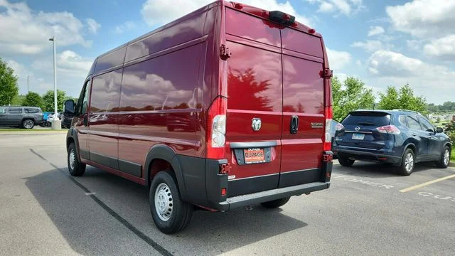 New 2026 Deep Cherry Red Crystal Pearl-Coat Exterior Paint RAM High Roof image 10