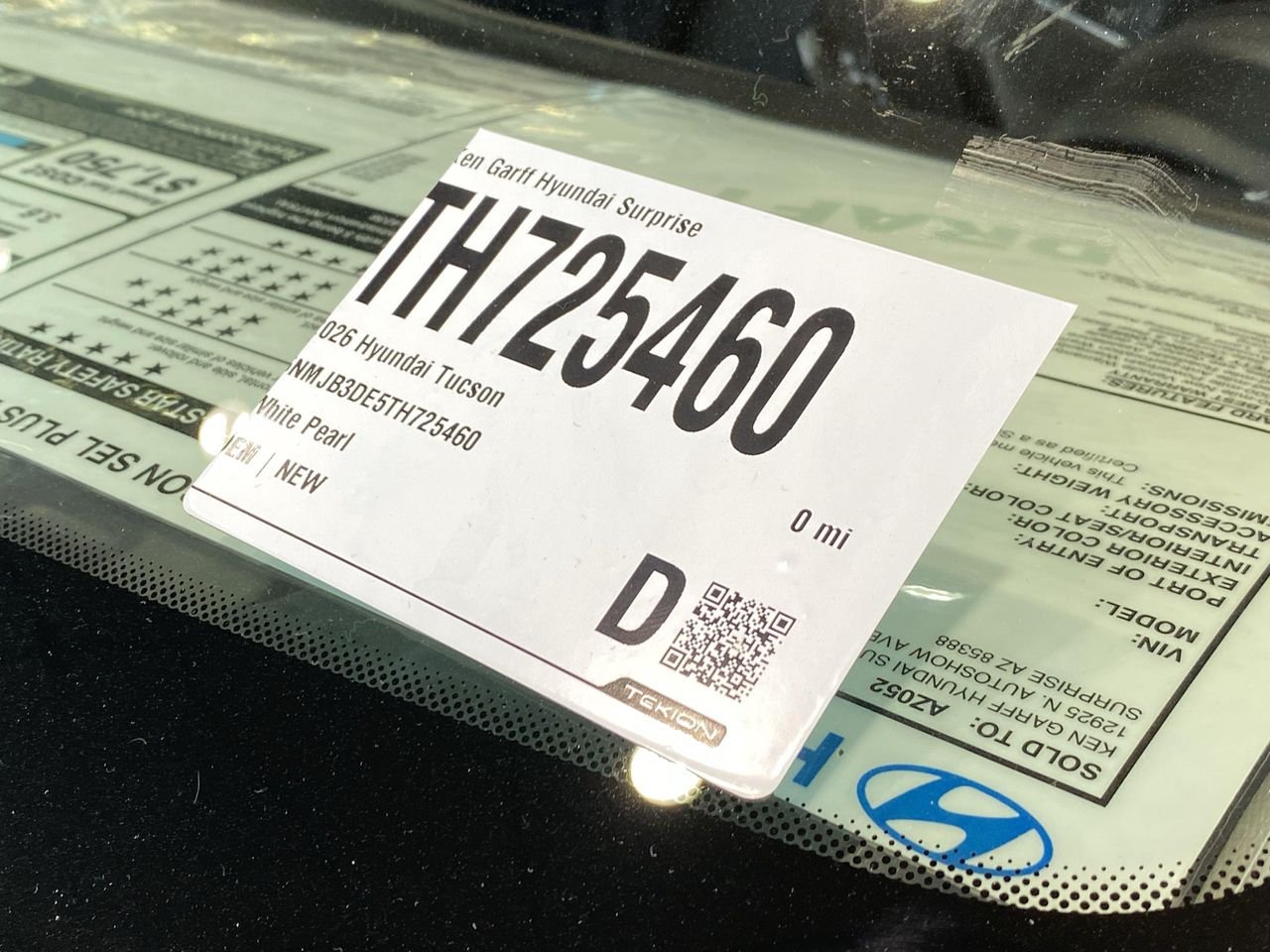 New 2026 Serenity White Pearl Hyundai SEL FWD image 27