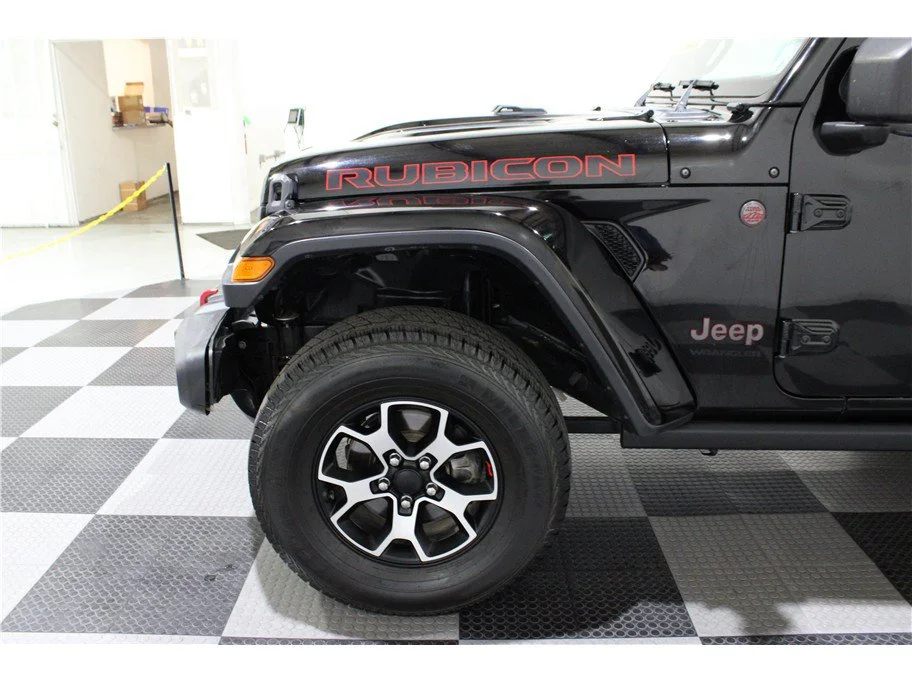 Used 2021 Black Clearcoat Jeep Rubicon image 9