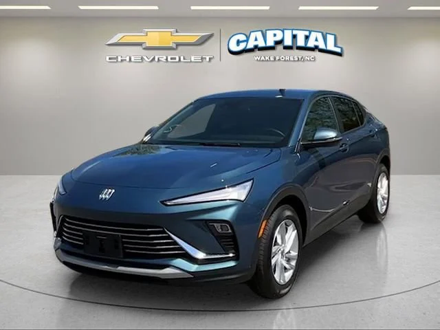 Used 2024 Ocean Blue Metallic Buick Preferred image 1