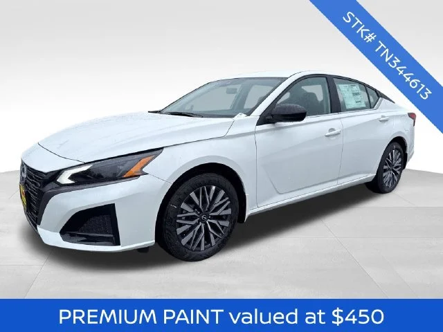 New 2026 Pearl White Tricoat Nissan SV image 3