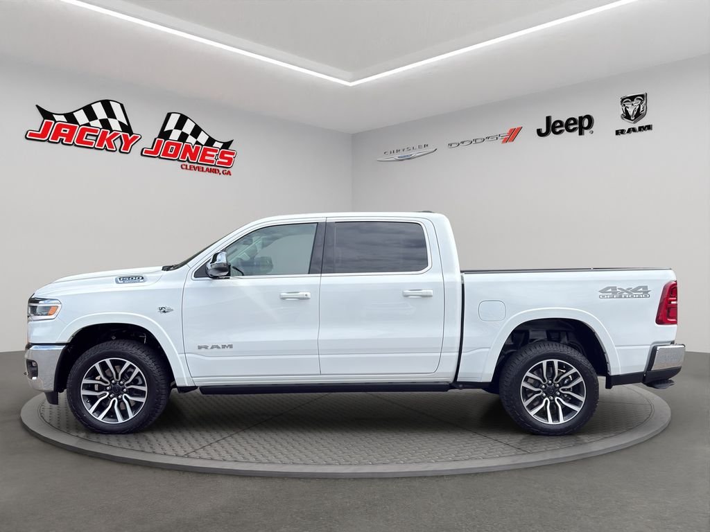 New 2026 Bright White Clear-Coat Exterior Paint RAM Longhorn image 2