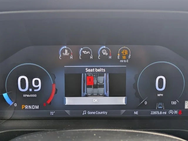 Used 2024 Azure Gray Metallic Ford Lariat image 26