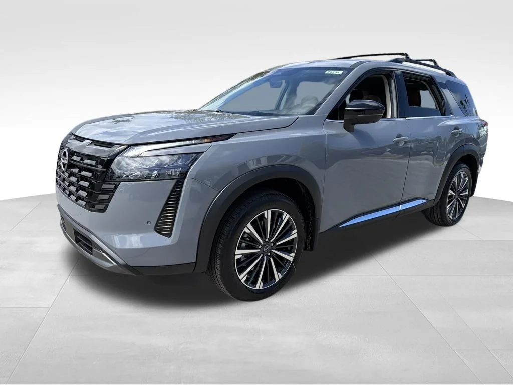 New 2026 Boulder Gray Pearl Nissan Platinum image 3