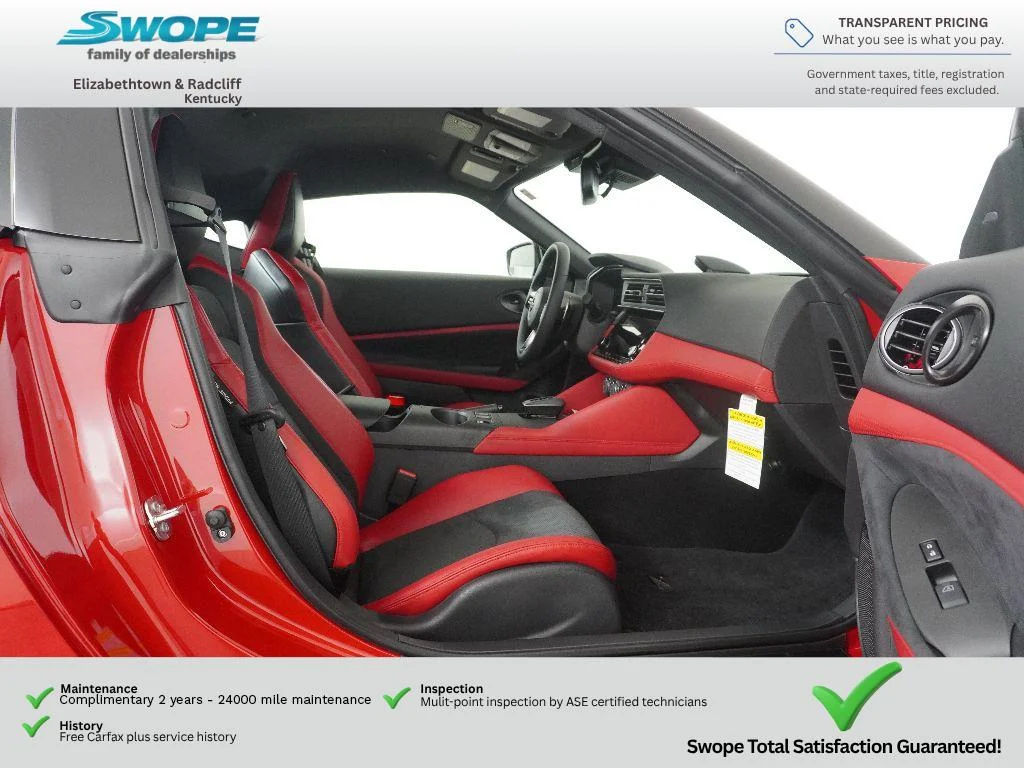 New 2026 Solid Red/Super Black Nissan Performance image 10